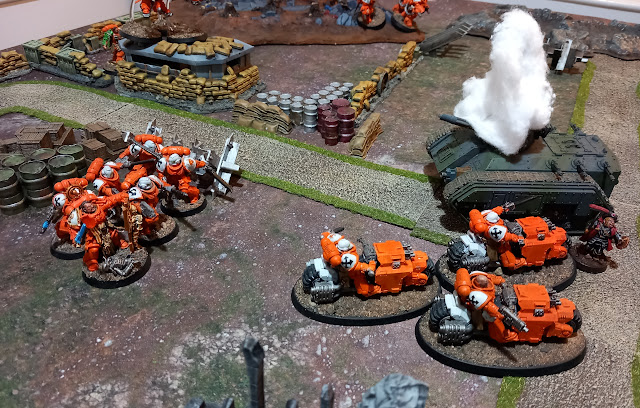 Warhammer 40k battle report: Drukhari vs Space Marines, 500pts