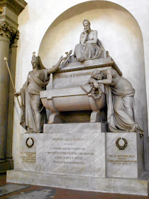 Cenotafio de Dante Aligherio Santa Croce Florencia
