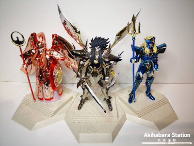 Saint Cloth Myth Athena, Hades y Poseidon 15th anniversary ver. de Saint Seiya - Tamashii Nations