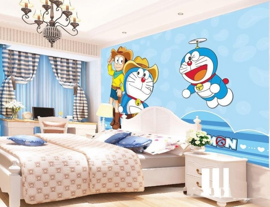28 Dekorasi Kamar Doraemon Sederhana Paling Kreatif dan 