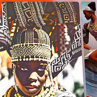 There are many shapes that hold special meaning in African culture.