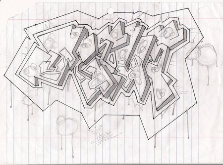 Graffiti letters n
