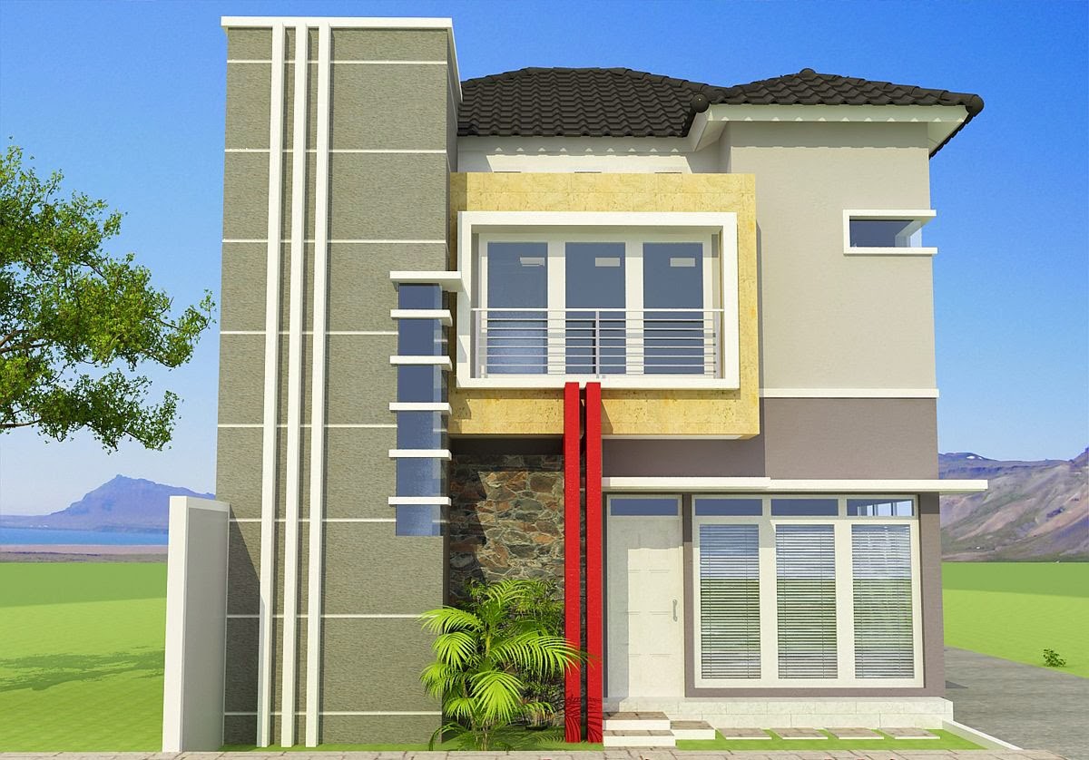 Inspirasi Desain  Rumah  Anda Desain  Rumah  Minimalis Dua  Lantai 