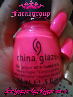 pink voltage, china glaze, neon china glaze