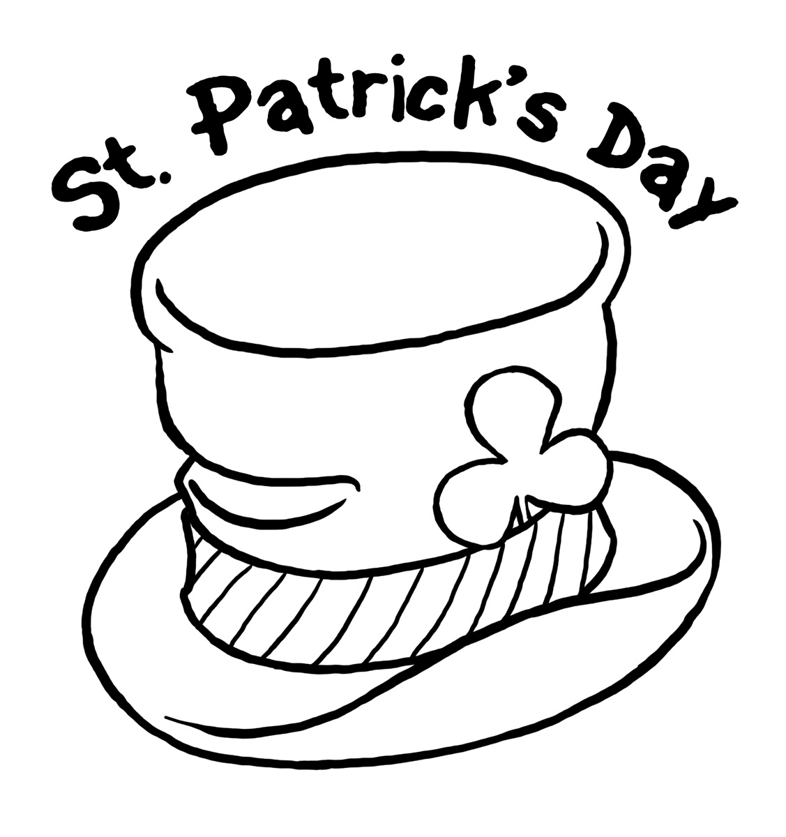 Coloring Pages For St. Patrick 1
