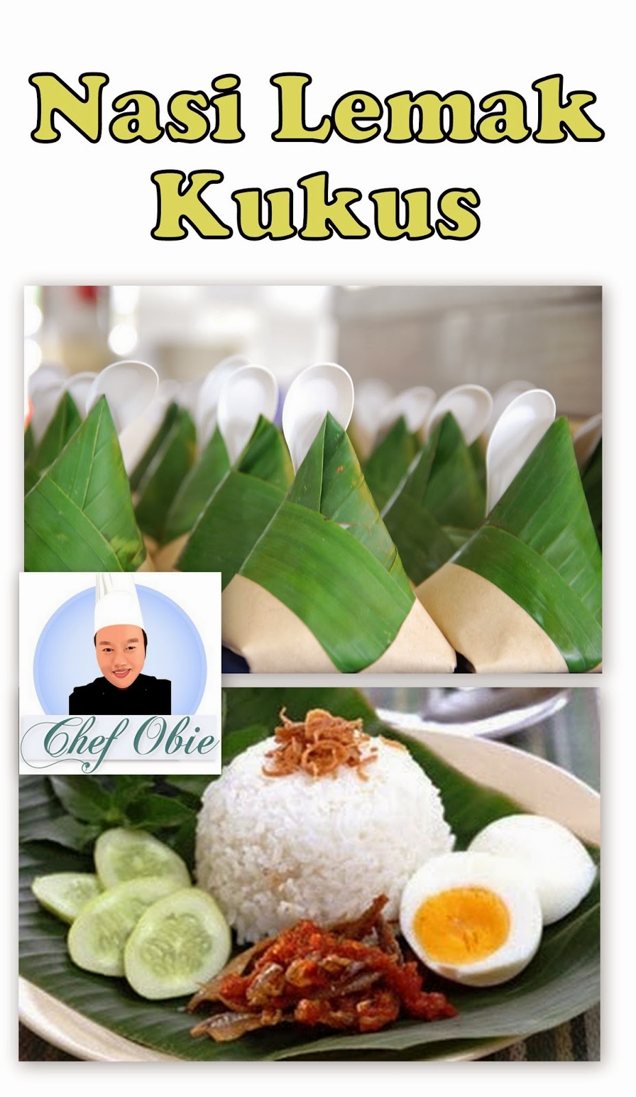 Chef Obie Kelas Masakan 1001 Info & Resepi: Resepi Kuih 