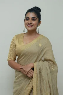 Actress Nivetha Thomas Stills at Darbar Movie Pre Release