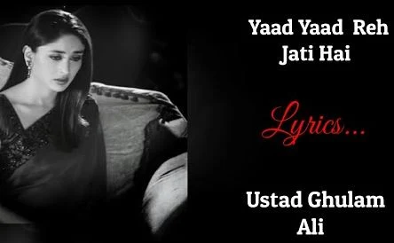 Teri Yaad Yaad Yaad Lyrics in Hindi