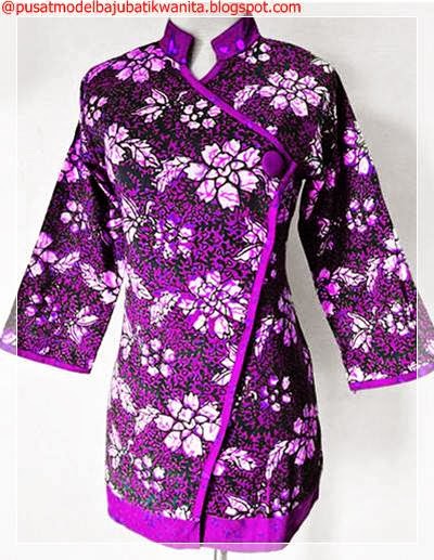 Model Baju Batik Wanita Sembilan Pilihan Variasi - Gambar Model Baju