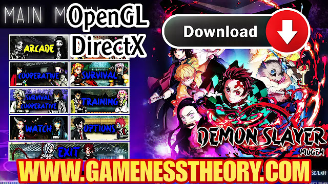 Demon Slayer Mugen V10 Download (OpenGL & DirectX)