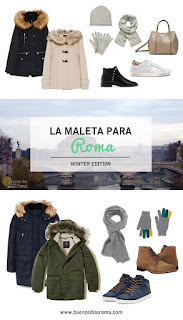 La maleta para Roma en invierno