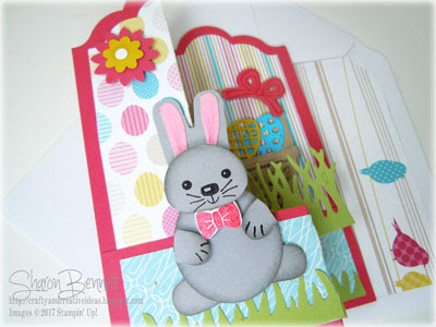 DSC#226 - Z Fold Bunny Basket Bunch Card