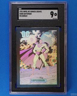 1992 Impel DC Cosmic Cards - Hologram Hall of Fame - DCH8 - Superman [SGC 9]