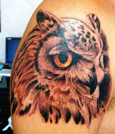 Owl Tattoo Design