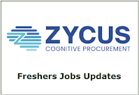 Zycus Freshers Recruitment 2022 | Product Support Analyst | Bangalore, Mumbai & Pune