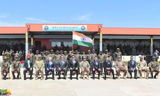 Indian Army Contingent Participates in Multinational Peacekeeping Joint Exercise