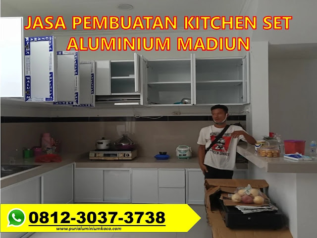 jasa pembuatan kitchen set aluminium madiun