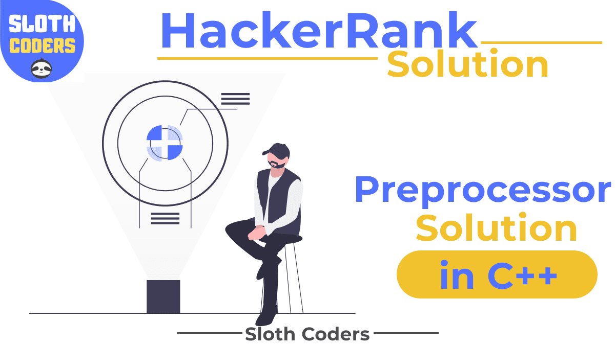 Preprocessor  Solution in C++