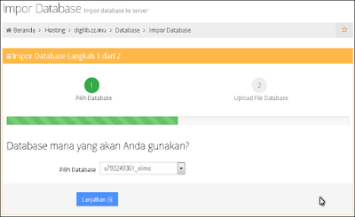 Upload slims dengan menggunakan filezilla