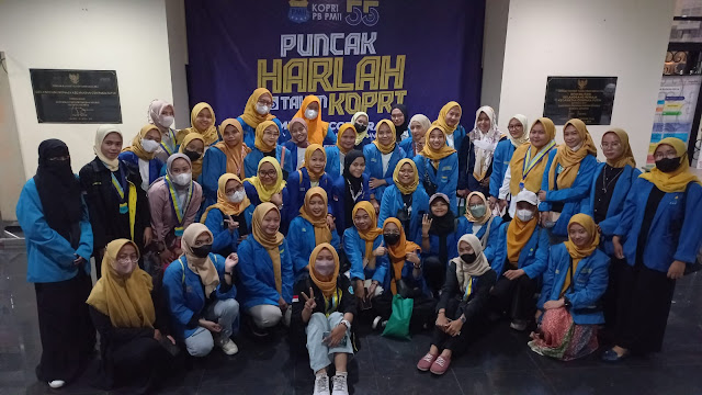 Pengurus Besar Korps Pergerakan Mahasiswa Islam Indonesia Putri (KOPRI) mengadakan Puncak Harlah yang ke 55 tahun