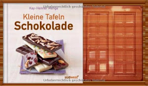 Kleine Tafeln Schokolade-Set: Buch mit Gießform