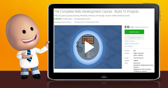 [95% Off] The Complete Web Development Course - Build 15 Projects| Worth 200$