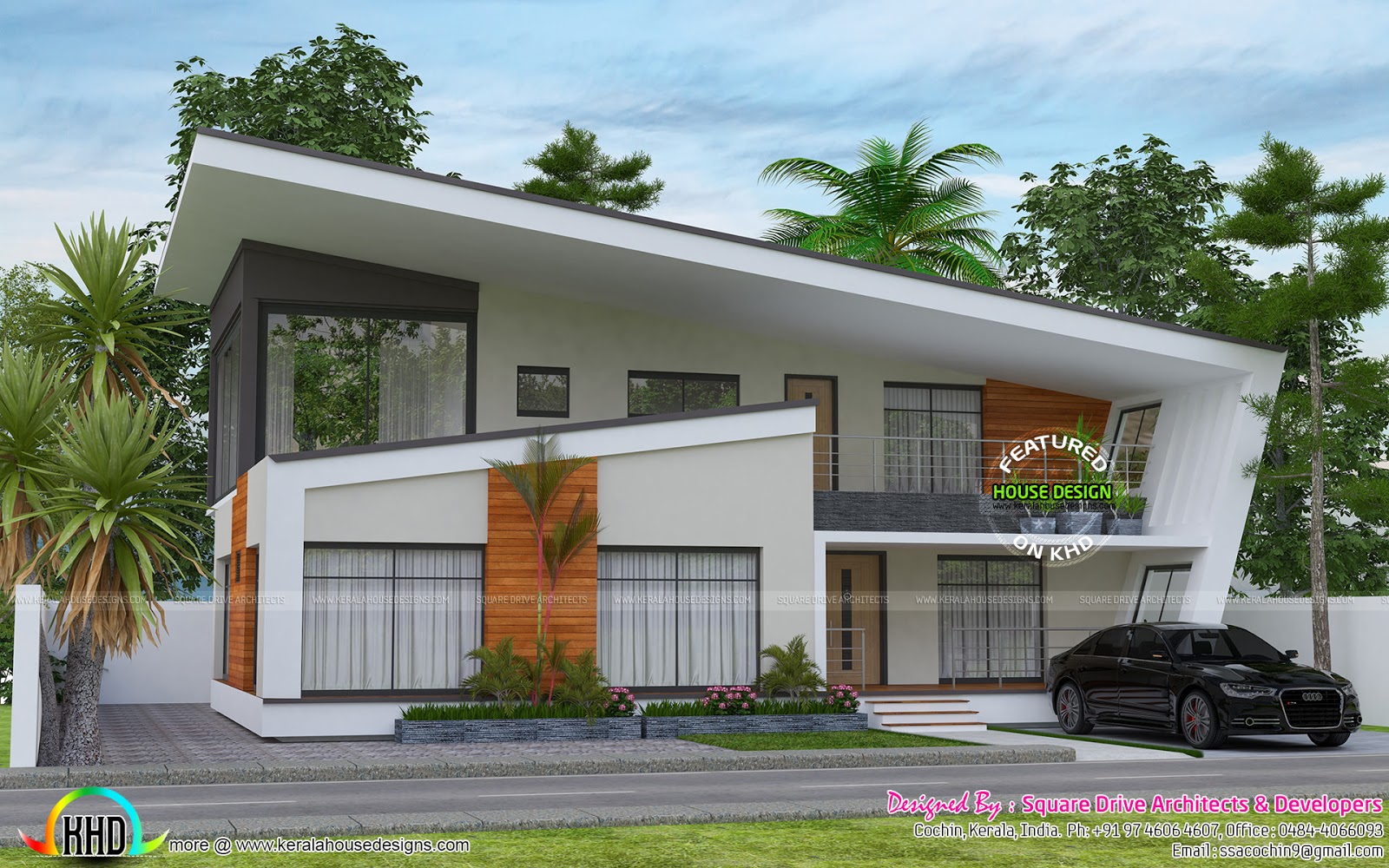 GANDUL 2732 sq ft ultra  modern  contemporary  home 