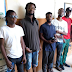 Lmao: Drama on Social Media as Six persons arrested for destroying campaign posters in Lagos chillignly Smile For the Camera [Photos]