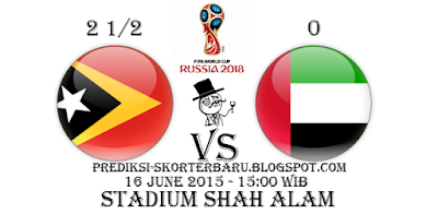 "Prediksi Skor East Timor vs UAE By : Prediksi-skorterbaru.blogspot.com"