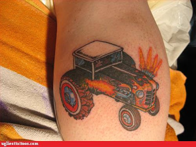 Traktor tatovering