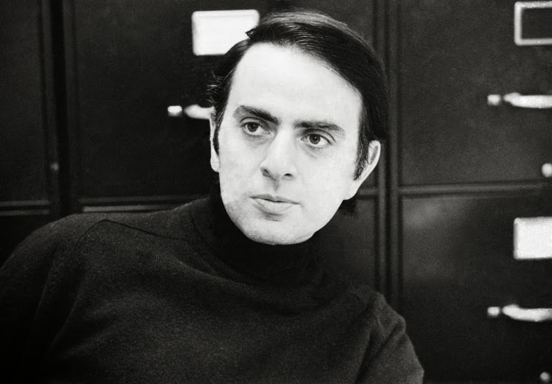 Un joven Carl Sagan