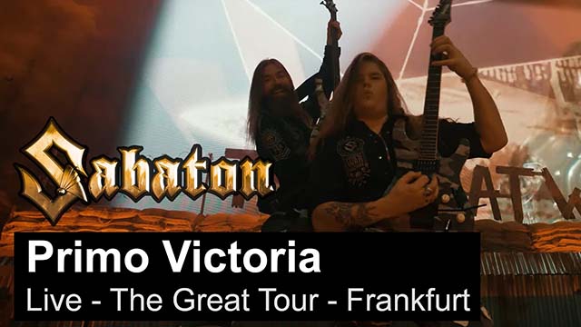 Sabaton - "Primo Victoria" (Live)