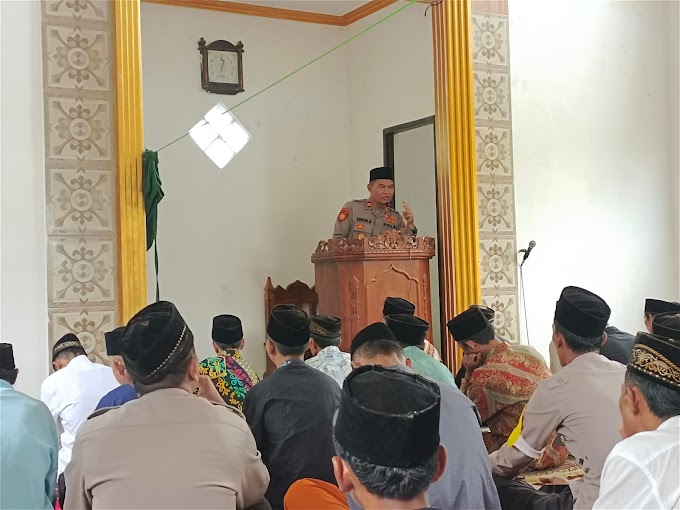  Kapolsek Pudak Laksanakan Safari Ramadhan  