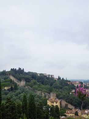 florence toscane monte alle croci remparts