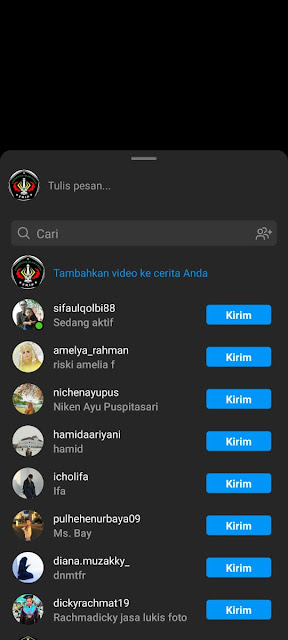 IGTV tidak bisa share ke instastory