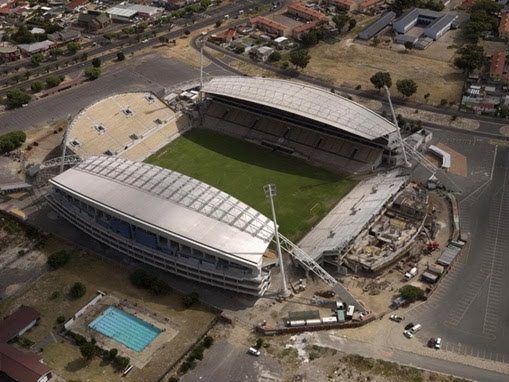 Stadiums for World Cup Soccer 2010 South Africa- Durban, Johannesburg, Bloemfontein, Nelspruit, Polokwane, Rustenburg, Pretoria, Cape Town 