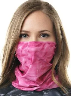 Lenços, bandanas e cachecois podem ser usados como proteção facial