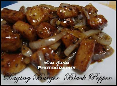 E-NA LOVELY KITCHEN ^_^: :-> Daging Burger Black Pepper