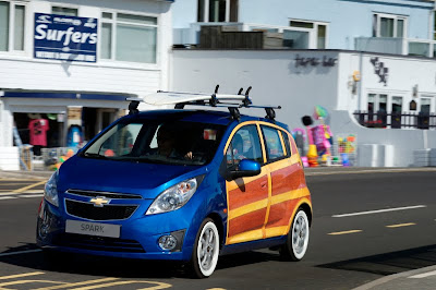 Chevrolet Spark Woody Art Car - Subcompact Culture