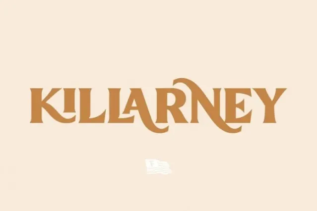 Killarney Vintage Display Font