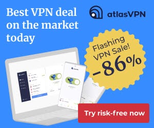 Atlas VPN Premium at an 86% Discount + 2-year VPN plan for USD 1.64/mo + 6 months extra!