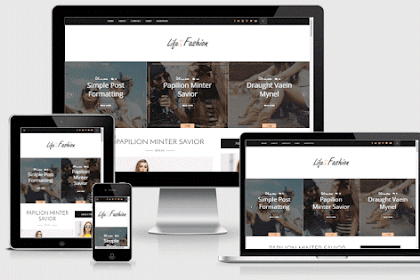Download Life-Fashion Clean And Responsive Blogger Theme