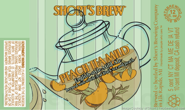 Short’s Brewing - Peach Tea Mild