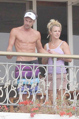 Britney Spears and Jason Trawick