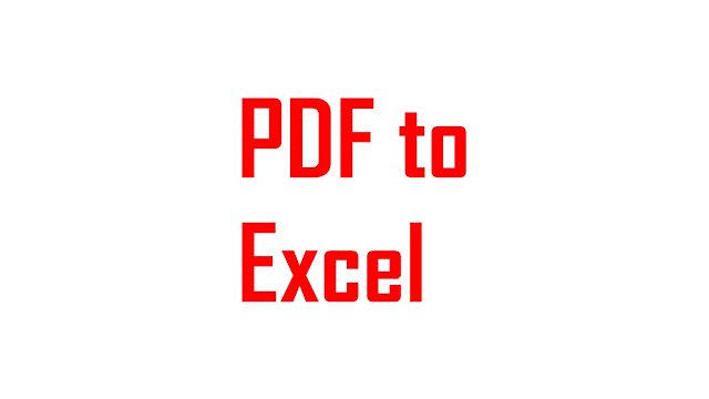 cara merubah file pdf ke excel