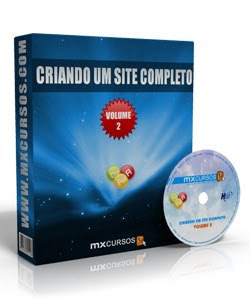 Capa Curso: Criando um Site Completo – Vol. 1 e 2