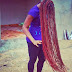 OMG the Girl with The Longest Hair In Nigeria (SEE PHOTO)