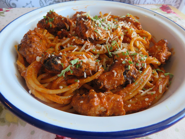 Chicken Tikka Alfredo