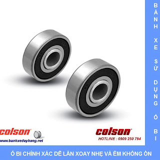 Bánh xe xoay 360 càng nhựa Colson 3 inch chịu tải nhẹ | STO-3856-448 sử dụng ổ bi