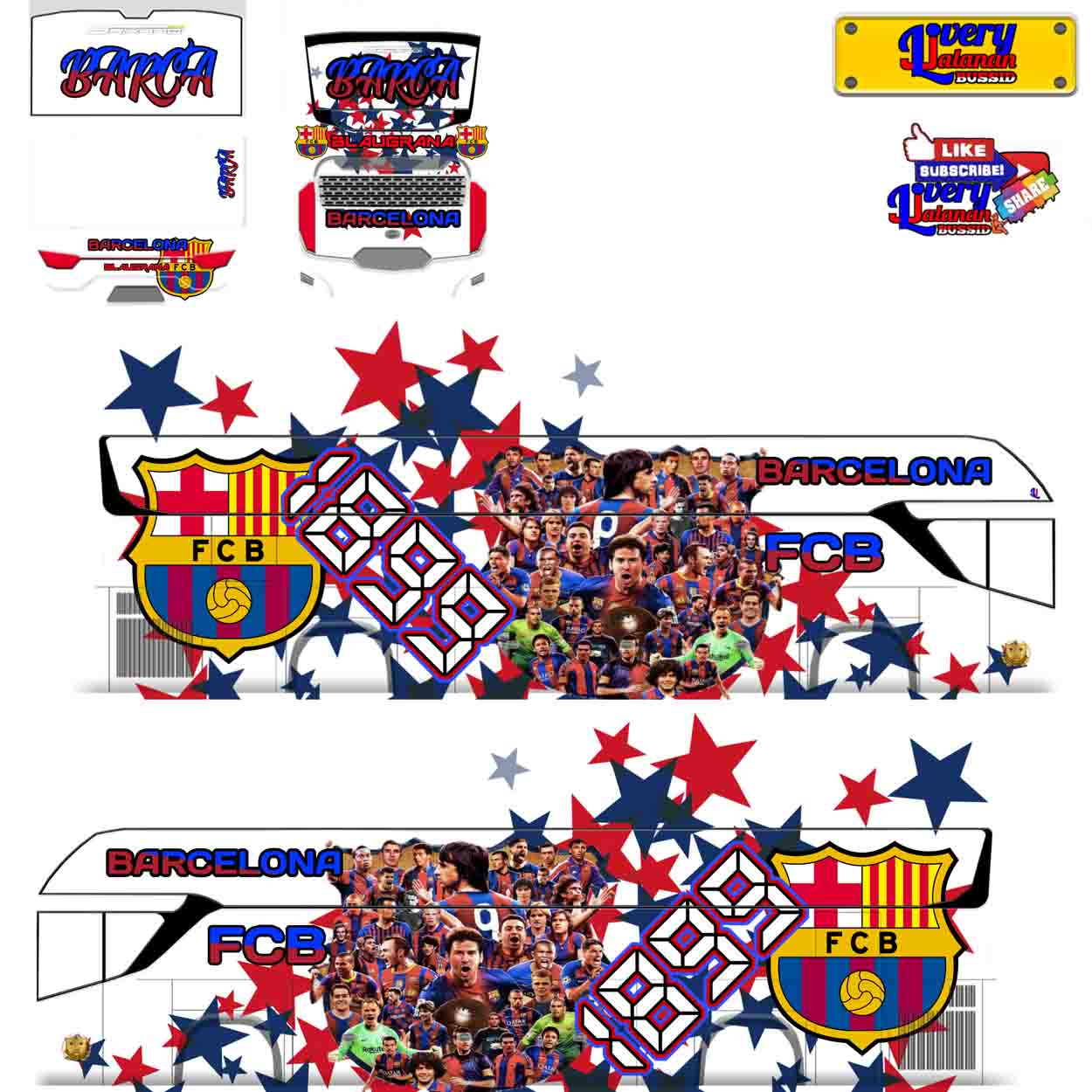 download livery barcelona